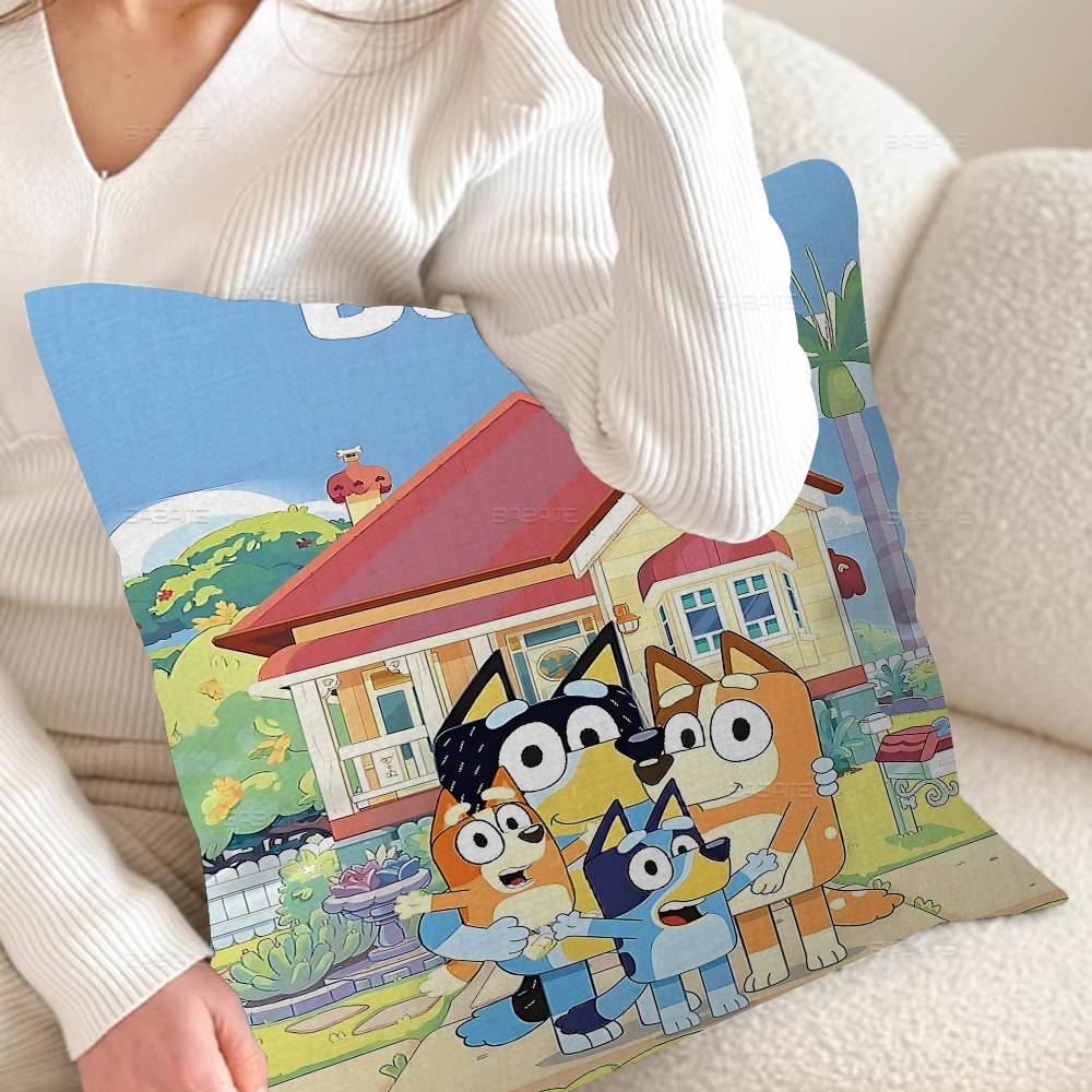 Мультяшная B-Блуи Стич Счастливый Дракон Наволочка Чехол на Подушку для Дивана Декор Комнаты Подарок для Детей