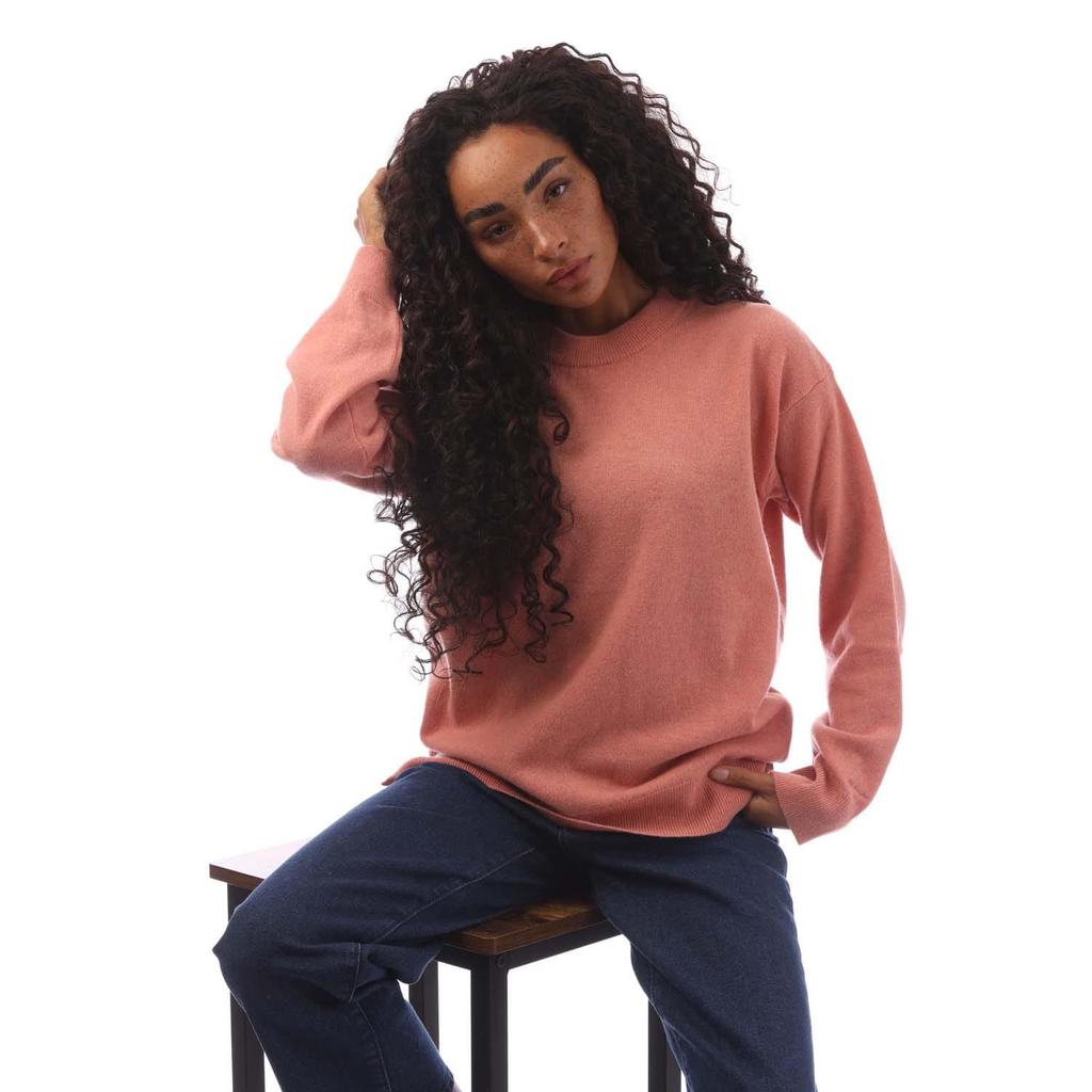 Женский/Дамский джемпер из ягнячьей шерсти с круглым вырезом Gant