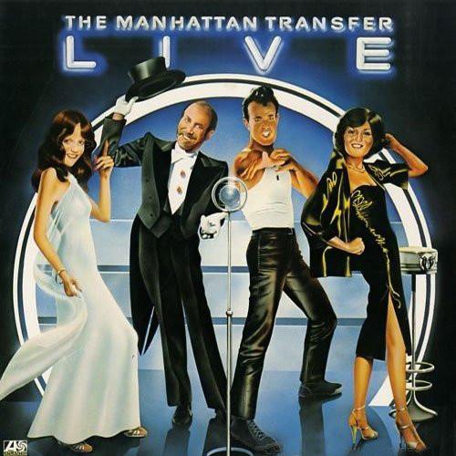 LP Пластинка MANHATTAN TRANSFER - Live P6443A Atlantic 1981 Япония Оби Джаз Б/У