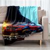 Truck Theme Printed Blanket - Perfect for Couch, Bed, Travel & Outdoor Use | Machine Washable, Cozy & Durable.