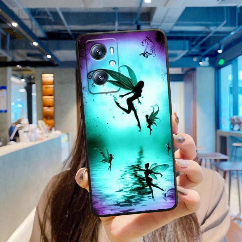 Animation Peter Pan Cut For OPPO Find X6 X5 X3 A54S A5 A94 A16 A53S A57 A74 A72 A98 A78 A96 A9 5G Black Cover Phone Case