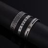 Винтажный Браслет Викинг Руна Одина Буква Нержавеющая Сталь Открытый Браслет Модный Крутой Парные Украшения для Рук