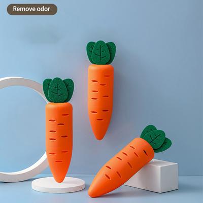 Освежитель воздуха в форме морковки, холодильник, коробка для дезодоранта, шкаф, ванная комната для удаления запаха, коробка с активированным углем, бамбуковый уголь