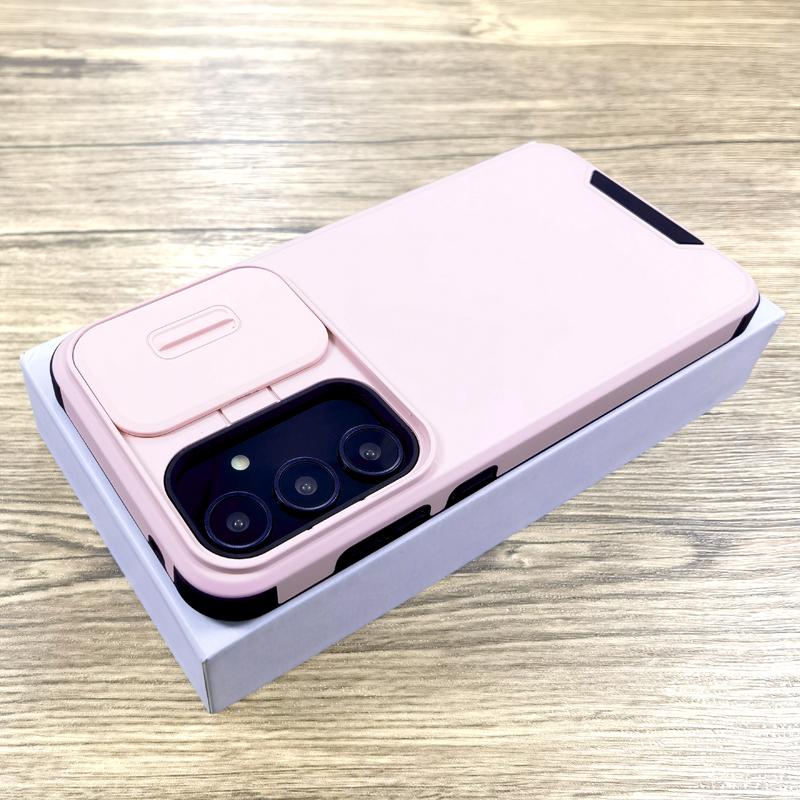Противоударный бронированный чехол для Samsung Galaxy S25 A56 A55 A36 A15 A35 A54 A53 5G 4G S24 S23 S22 S21 Ultra Plus FE с крышкой-слайдером для камеры