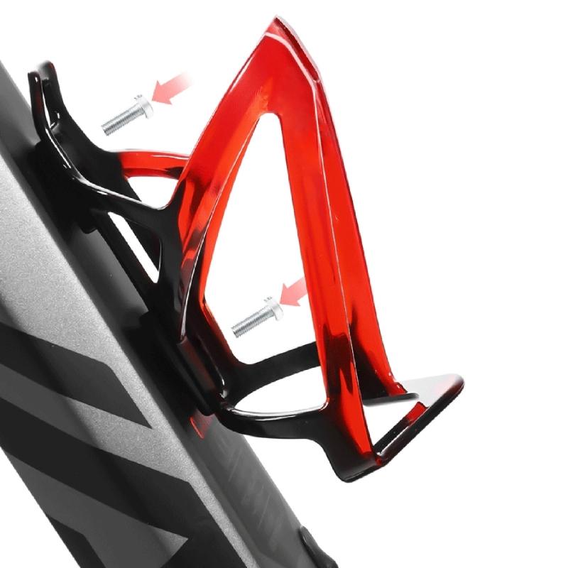 Bike Water Bottle Cage Lightweight Bicycles Drink Cup Holders with Screws Cycling Water Flasks Cage Adapter for  Bike