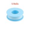 5 Rolls Non-woven Micropore Silicone Gel Eyelash Tape Multi Use Adhesive Lash Extension Makeup Tools Anti-allergy Soft
