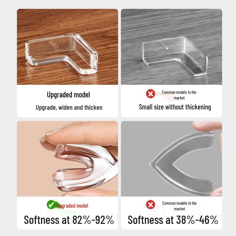 Silicone Anti-Collision Corner Protectors: Soft Safety Guards for Tables and Windows