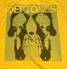 Новая рубашка Deftones Все размеры Желтая Все размеры A398