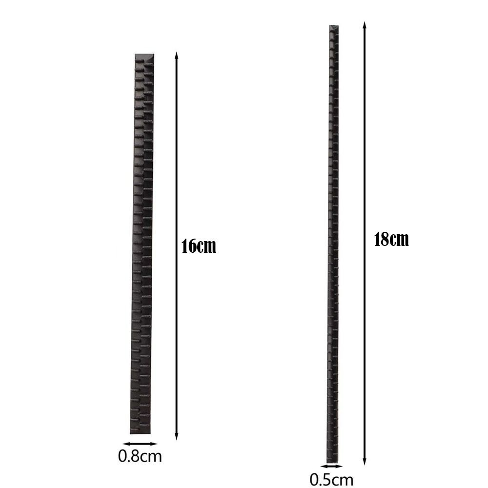 5Pcs Black Headband Anti-slip Strip Hairpin Anti Slip Teeth Hairband Manufacture Accessories