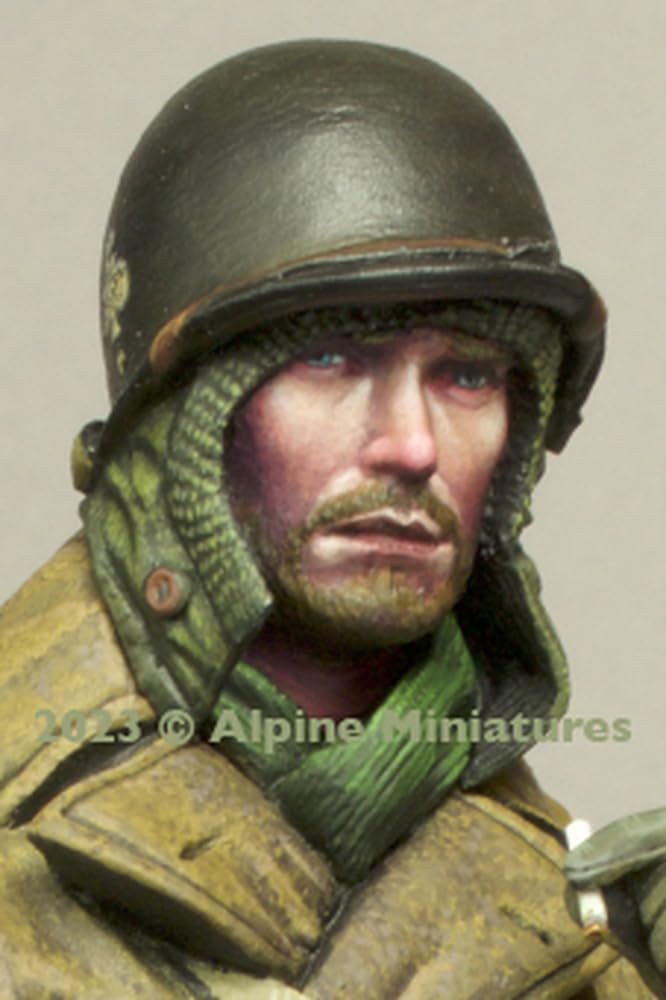 Alpine Miniatures American Infantry Headset 1 Resin Kit H6009 1/16
