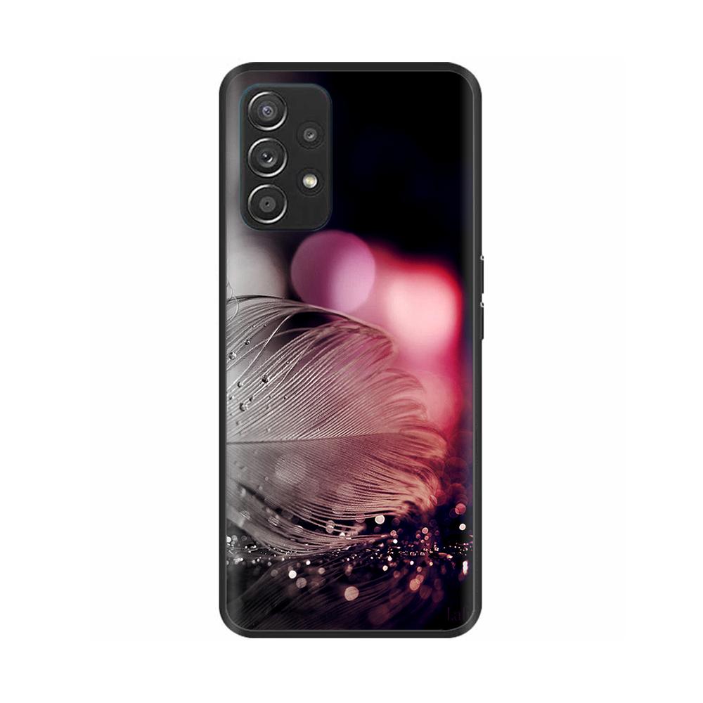 Чехол для Samsung M52 5G A52 A52s Бампер Мягкий ТПУ Силиконовый Чехол Для Samsung Galaxy M52 A52 A 52 s Чехлы для Телефона Милые Fundas Coque