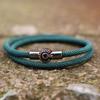 4mm Milanese Braided Hand Rope Bracelet Men Fashion Magnet Buckle Wrist Guard Jewelry Couple Hand String Sand Jewelry
