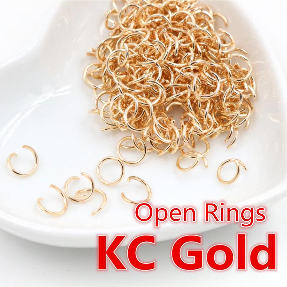 200 шт. гальванизированных железных соединительных колец (3-10mm) для изготовления ювелирных изделий своими руками