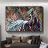 Handsome Horse Painting Canvas Poster Animals Wall Art Pictures for Living Room Bedroom Playroom Modern Home Decor