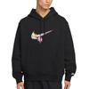 Nike Swoosh Gri Sports Casual Hooded Pullover Long Sleeve Sweatshirt Men Sweatshirt HV0250-010