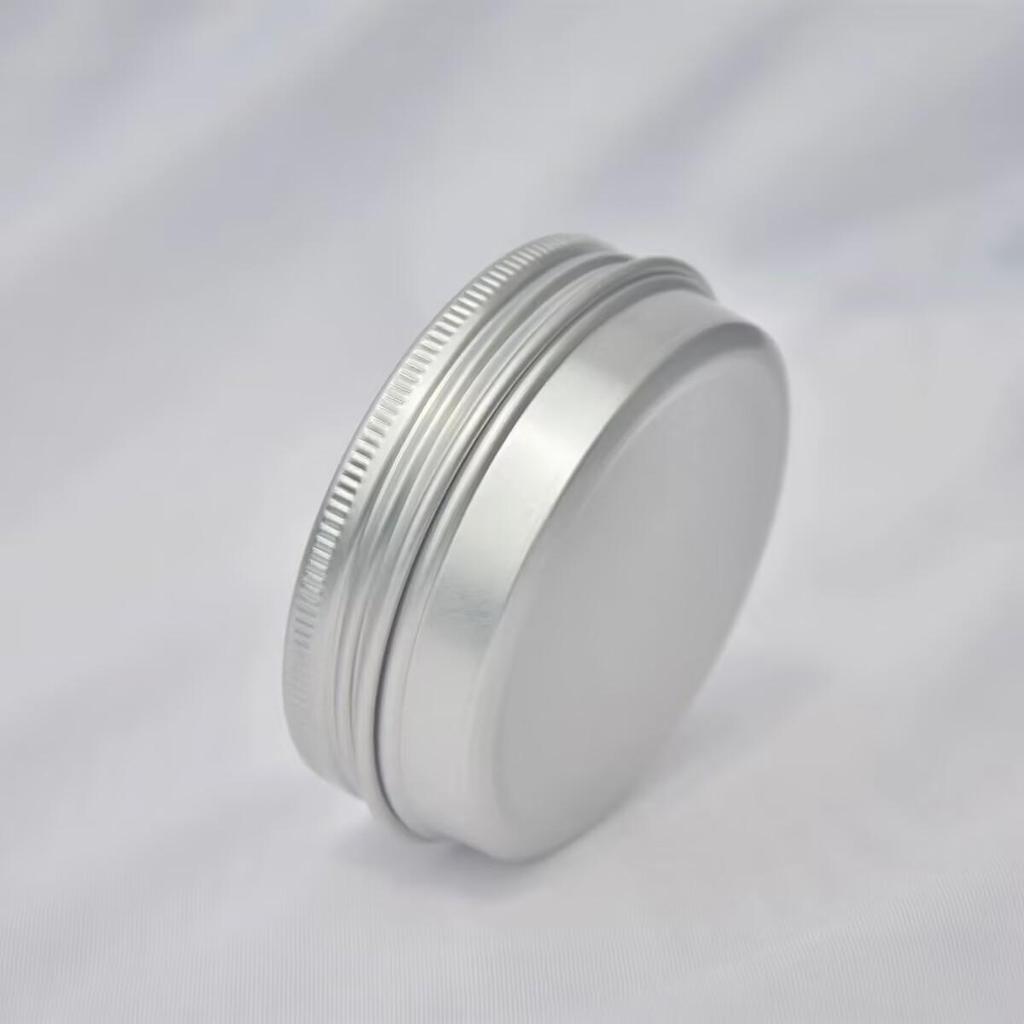 50 Pcs 60ml Aluminum Jar 60g Aluminum Tin Container Silver Color