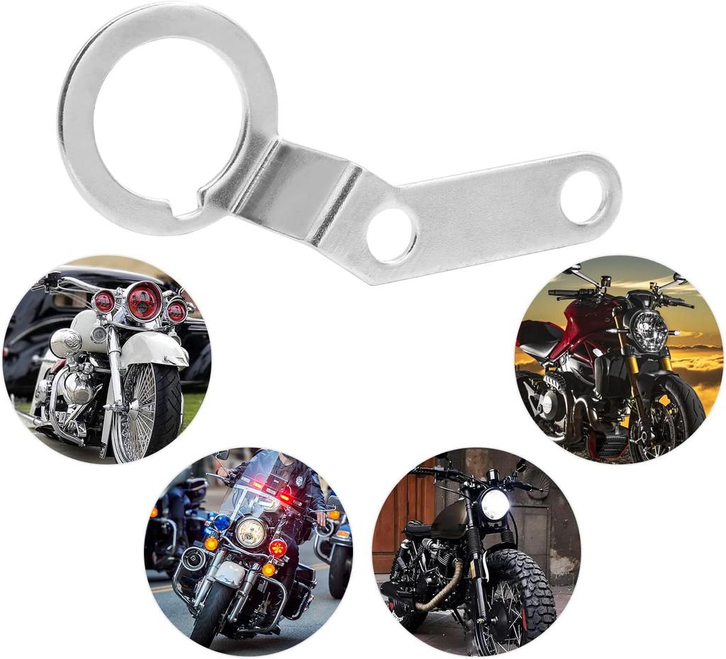 Biqing Кронштейн цилиндра ключа мотоцикла Замок зажигания Переносной Держатель цилиндра ключа мотоцикла Кронштейн оборудования для коррекции 26 мм
