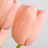 Artificial Tulip Flower Real Touch Fake Tulip for Home Kitchen Wedding Decoration Faux Floral Decor Light Pink
