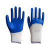 Рабочие перчатки Jingya Blue из нитрила и нейлона