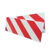 2 шт. красно-белых полосок, амортизирующий блок, протектор края стены парковки, гаража, для защиты колонн/стен/углов/двери автомобиля
