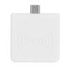 Non Contact Mini Card Reader Adapter ID Mobile Phone Smart Micro USB Converter(White )