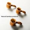 1 шт. Натуральный бамбуковый ситечко для чая, инфузор, фильтр, инфузор, чайные инструменты, сито для заваривания чая, аксессуары для напитков, дуршлаг, гаджеты