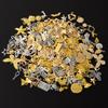 Шармы Металл ЗолотоСеребро Цвет Животное Солнце Ангел Лист DIY Подвески Шармы Для Изготовления Украшений Оптом Винтажные Материалы Аксессуары