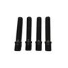 20PCS black color M12x1.5 M12x1.25 M14x1.5 M14x1.25 total length 75mm Extended Car Wheel Stud Conversion Tall Screw Kit