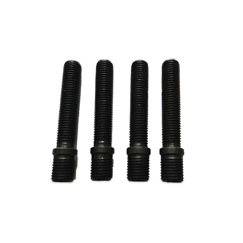 20PCS black color M12x1.5 M12x1.25 M14x1.5 M14x1.25 total length 75mm Extended Car Wheel Stud Conversion Tall Screw Kit
