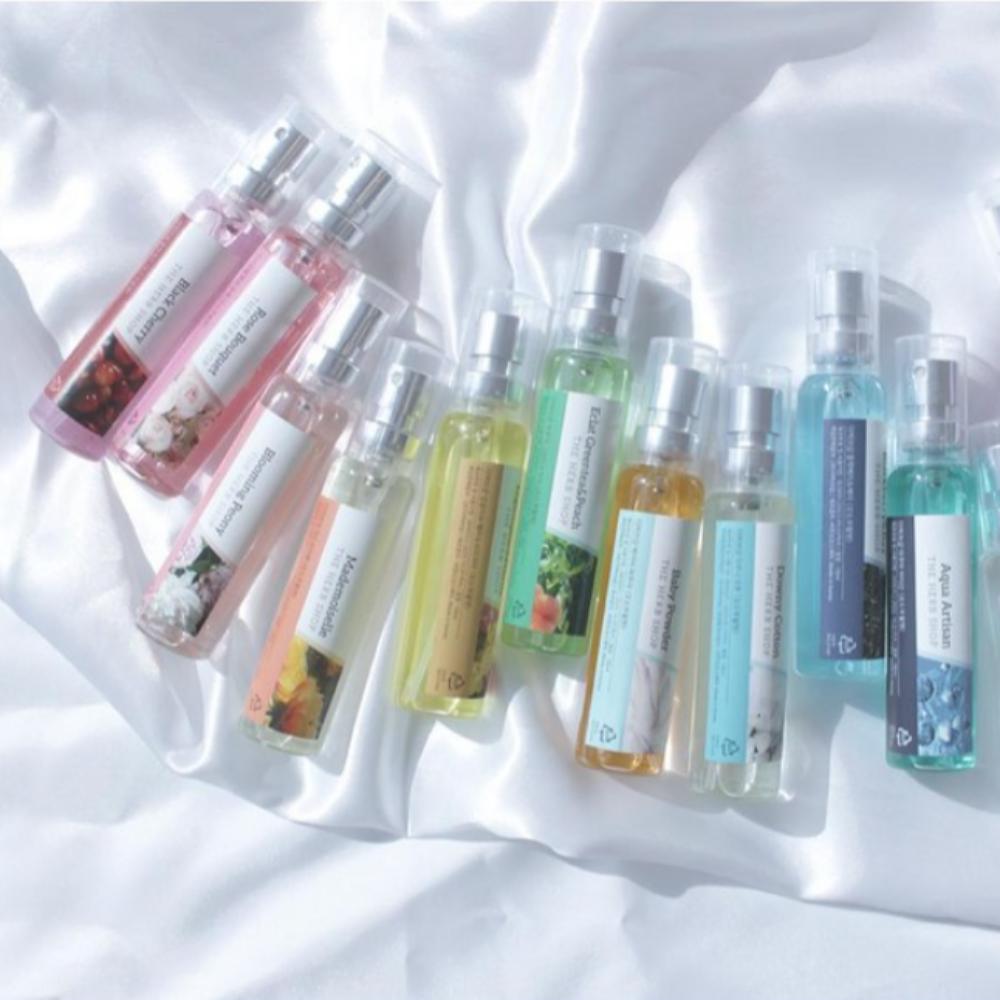 Mini Perfume : White Musk Eau de Toilette of The Herb Shop 4 x 18ml