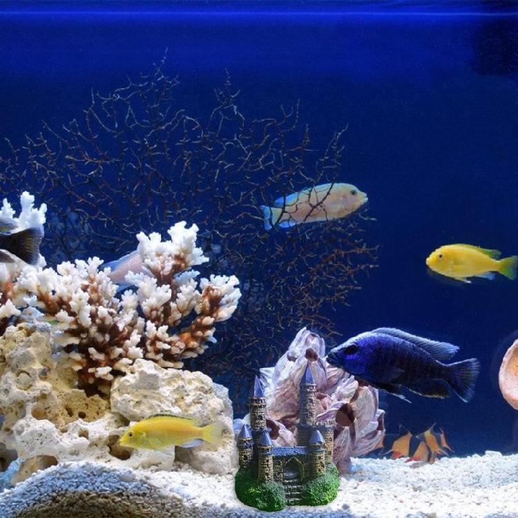Аквариумное Рукоделие Крепость Поделки Декор Аквариум Пейзаж Принадлежности
