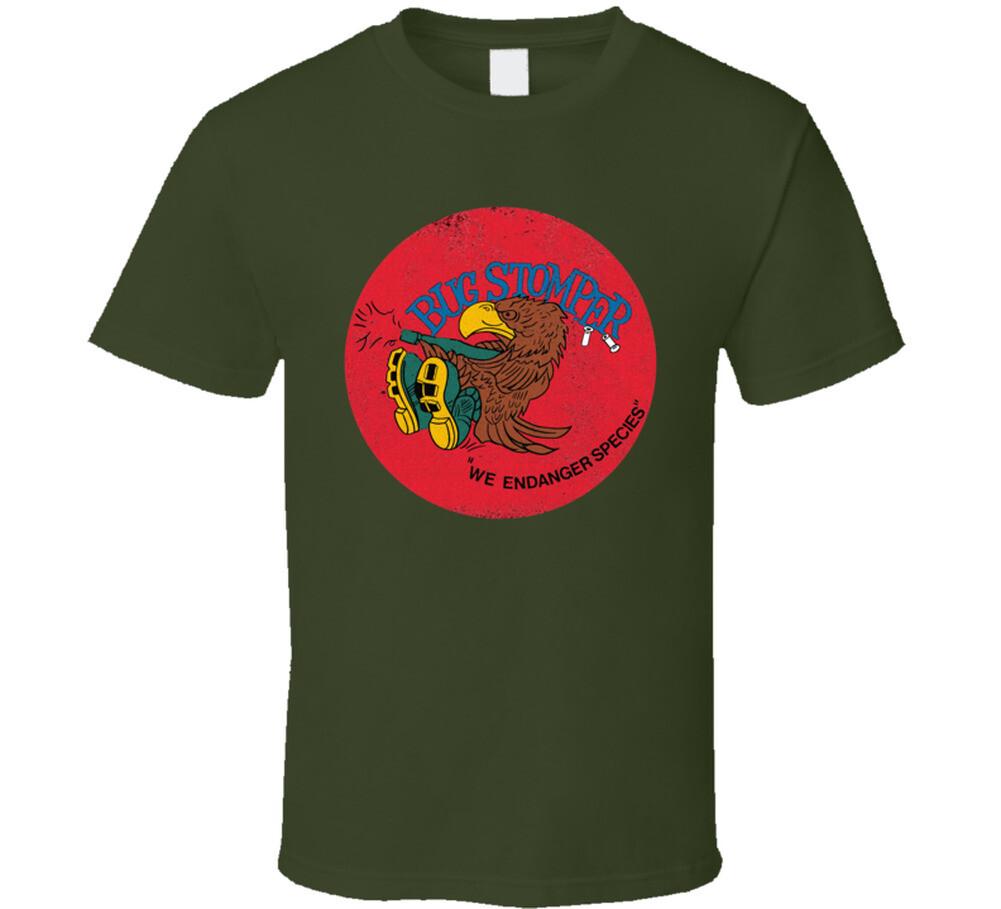 Aliens Bug Stomper Colonial Marines Drop Ship Nose Art Decal T Shirt