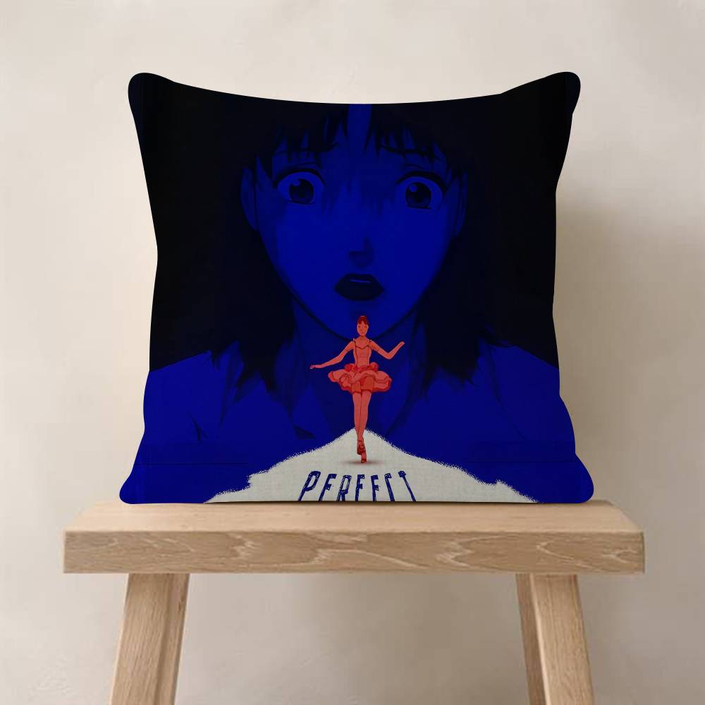 Perfect Blue Canvas Japanese Anime Personalized Pillow Dust Cover Bedroom Kids Party Decoration Pillowcase Birthday