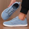 Simple Solid Color Wide Palm Sports Shoes For Men Comfortable Flat Shoes Lightweight And Breathable Soles Women'S Tennis Shoes