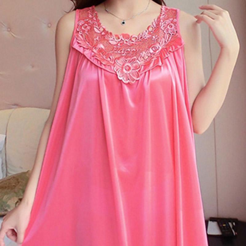 Женская ночная рубашка, шелковое белье, сексуальное платье Babydoll, ночная рубашка, одежда для сна