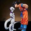 Anime Dragon Ball Z Frieza Vs Son Goku Figurine 24CM GK Pvc Action Figures Statue Collection Model Toy Gifts