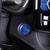Для Toyota Highlander XU70 2024 кнопка запуска и остановки двигателя крышка отделка салона автомобиля защитная наклейка для украшения