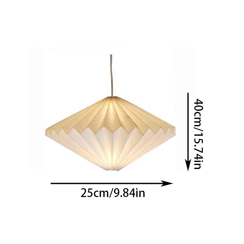 1шт оригами подвесной абажур скандинавский складной фонарь абажур для гостиной ресторана бара кафе