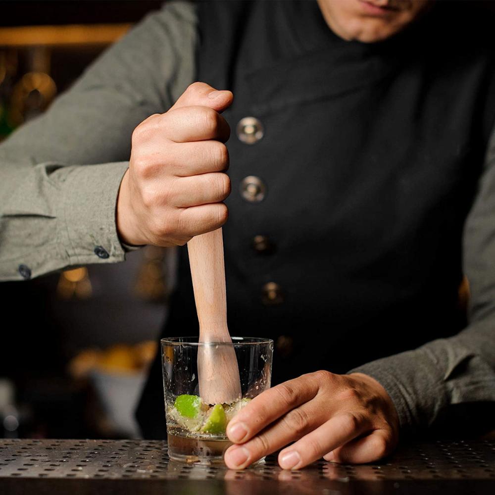 Bar Tool Garlic Avocado Herbs Fruits Mixer Cocktail Mojito Ice Crusher Masher Stirrer Muddler