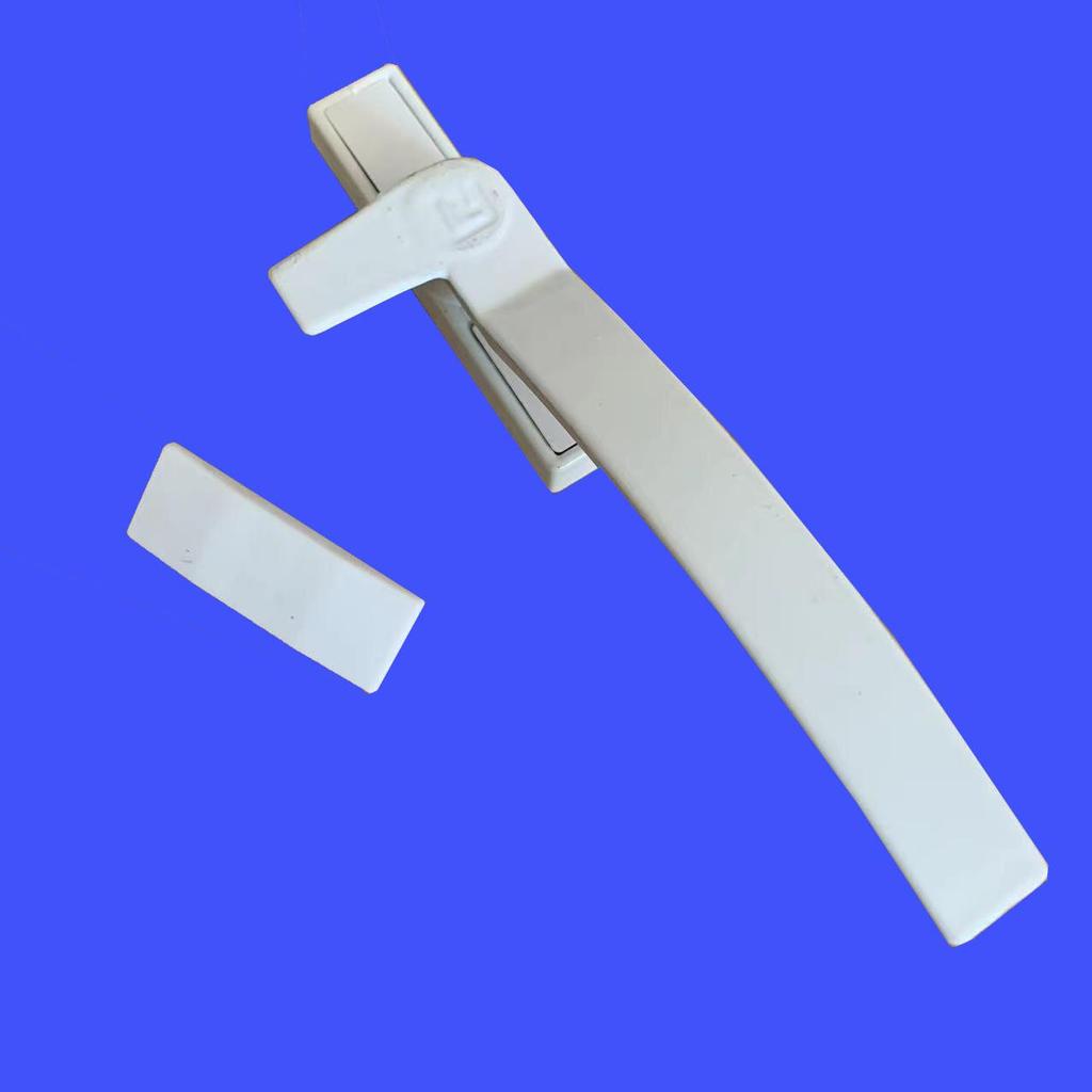 Утолщенные поворотно-откидные двери и окна из ПВХ, ручка в форме цифры семь с замком