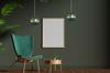 Modern ceiling lamp, chandelier, lampshade