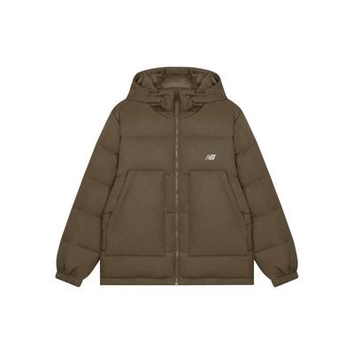 Пуховики Мужские Коричневые С капюшоном Умеренные Другие AMJ33328-DHE