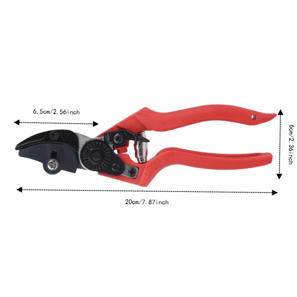Red Pruning Shears Manganese Steel Bonsai Pruner Professional Hand Pruning Tool