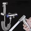 Handheld Bidet Sprayer Set for Toilet Hand Bidet Faucet Bathroom Hand Sprayer Shower Head Stainless Steel Material
