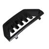 Front Bumper Cover Air Duct Optimize Airflow Stylish Black Front Upper Fill Panel Replacement for 1500 2022 2024 Left
