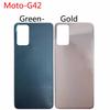 10Pcs\Lot Housing Case For Motorola Moto G22 G32 G42 G52 G82 G62 5G Battery Back Cover Rear  Replacement