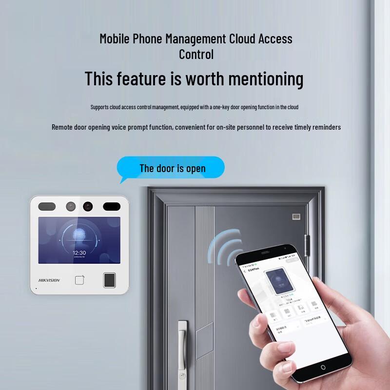 HIKVISION D10Plus-WX Face & Fingerprint Access Control Terminal