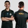 Новая форма для тренировок Team Falcons 2026 CS2 Esports NIKO M0NESY Kyousuke Футболки Поло Мужские Футболки Подарки Своё Имя V-образный вырез