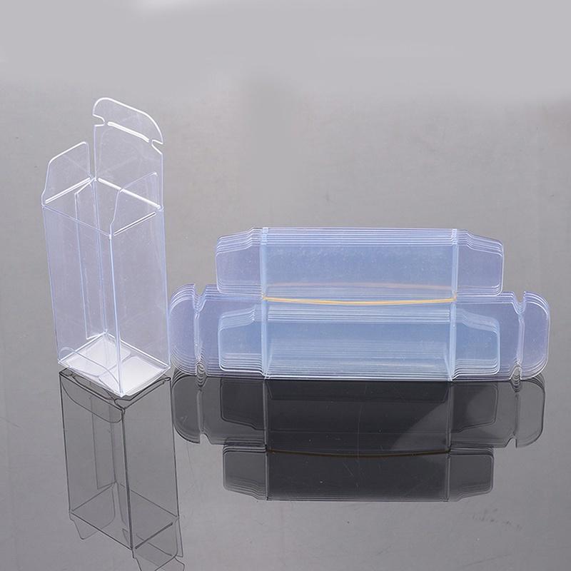 10/20/30/50 шт., прозрачные коробки из ПВХ, игрушечная модель автомобиля, пылезащитный ящик для хранения, пластиковый защитный контейнер, аксессуары