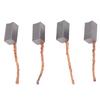 4pcs Motor Brush Replacement Electric Motor Carbon Brush for 1016 1025Z2 Motor Commutator Slip Ring
